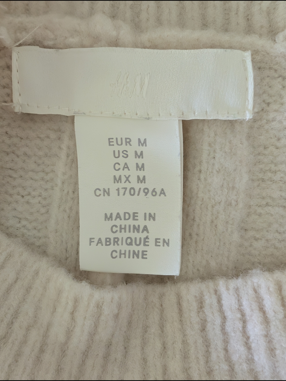 H&M Light Beige Rib Knit Maxi Sweater Dress - Picture 4 of 5